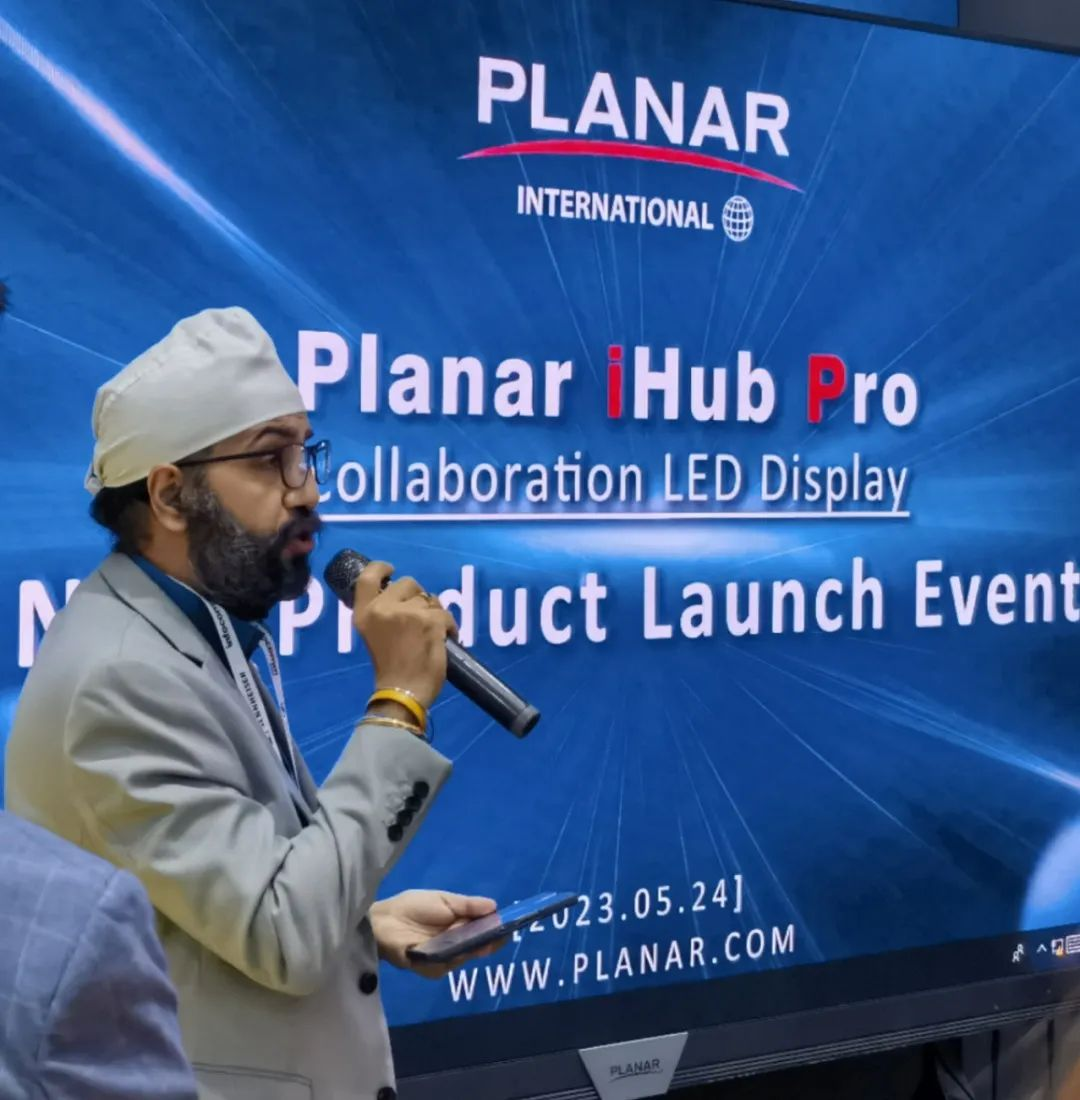 InfoComm Asia | 米兰官方网Planar全球首发第四代Micro LED智能一体机