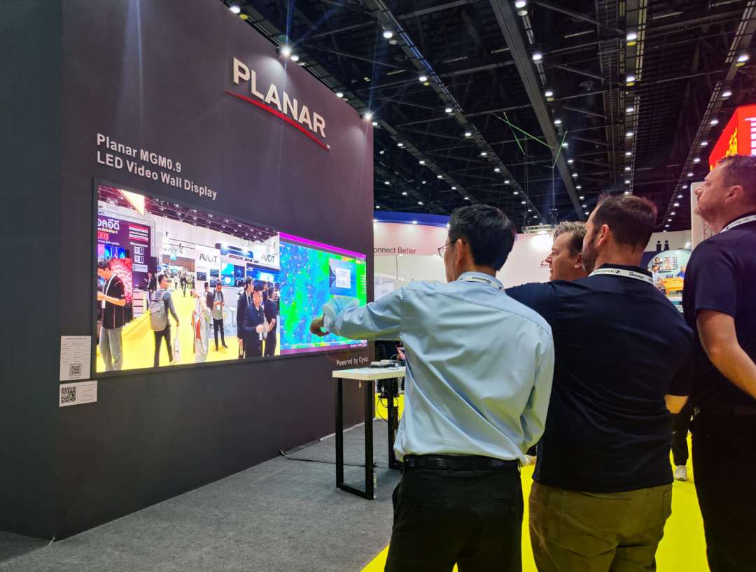 InfoComm Asia | 米兰官方网Planar全球首发第四代Micro LED智能一体机